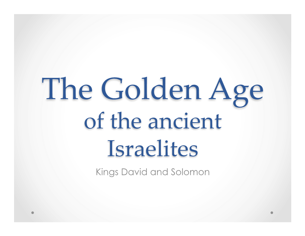 8. Golden Age-Messiah and Isaiah.Pptx