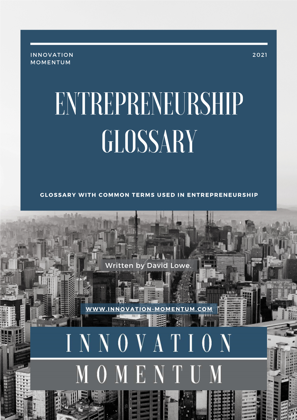 Entrepreneurship Glossary