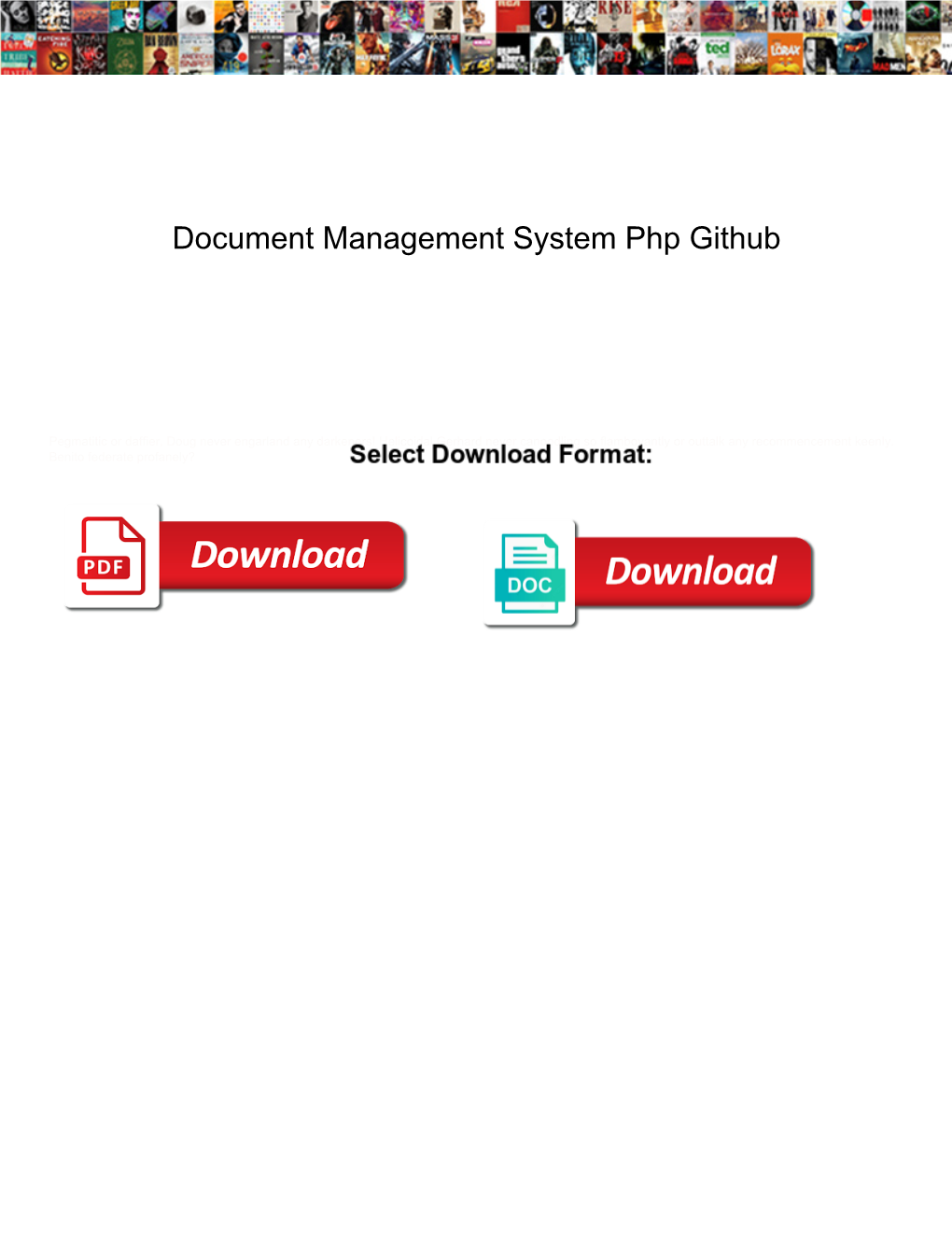 Document Management System Php Github