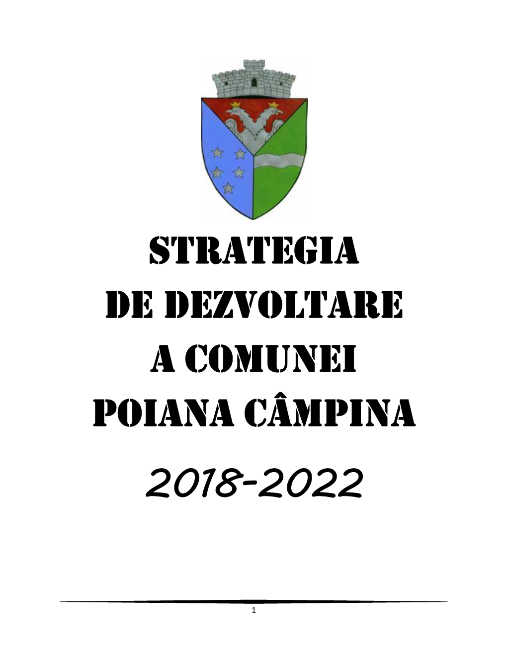 Strategia De Dezvoltare a Comunei Poiana Campina 2018