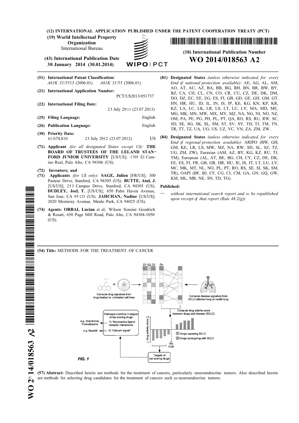 WO 2014/018563 A2 30 January 2014 (30.01.2014)