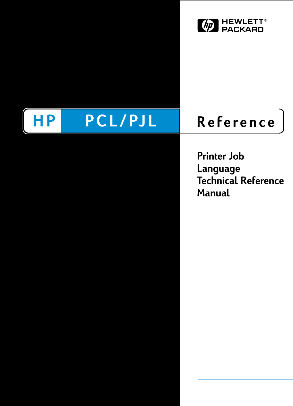 Printer Job Language Technical Reference Manual Copyright and Trademarks