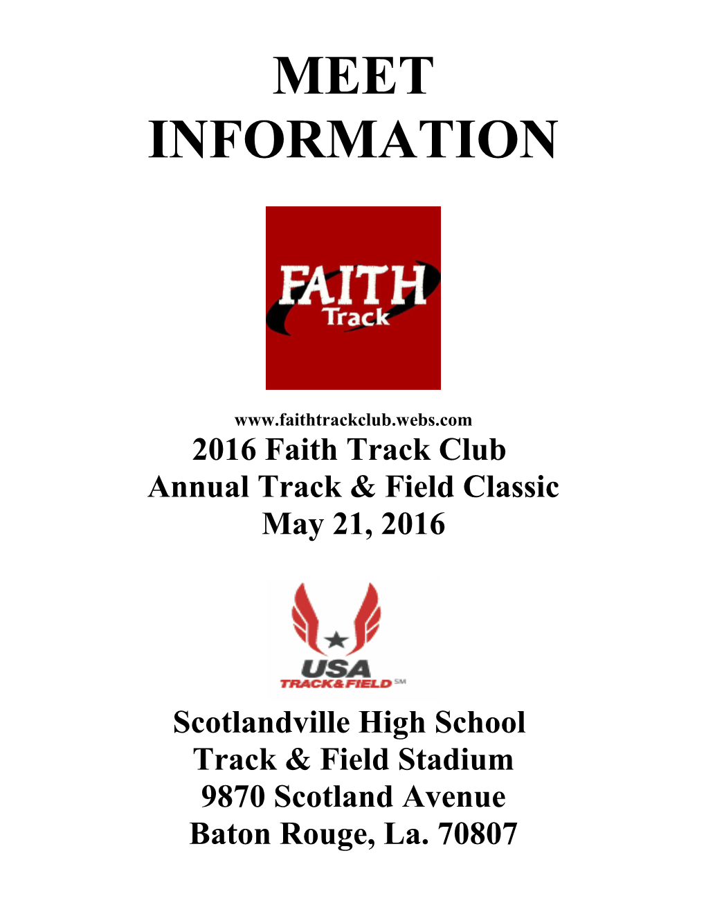 Annual Track & Field Classic