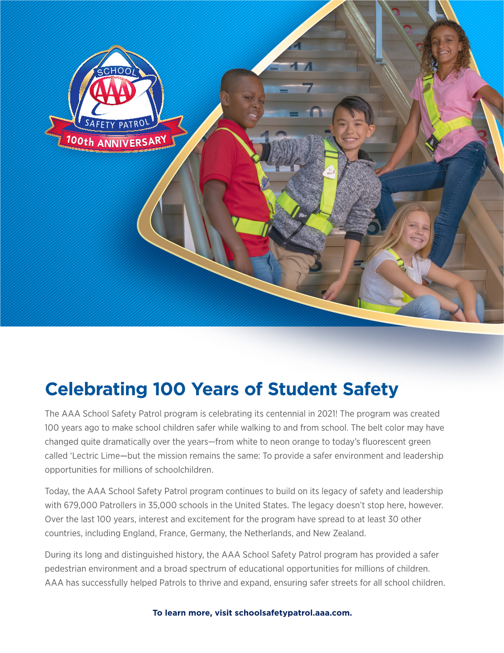 Celebrating 100 Years of Student Safety