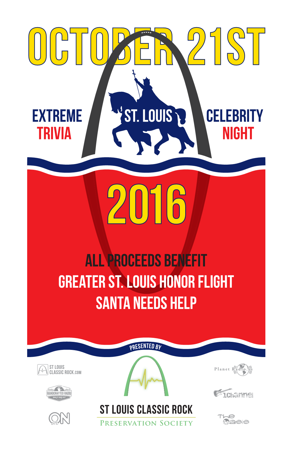 Extreme St. Louis Celebrity Trivia Night All Proceeds Benefit Greater St. Louis Honor Flight Santa Needs Help