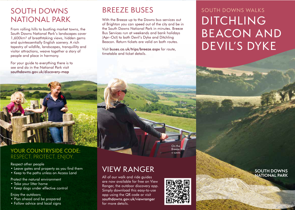 South Downs Walks Ditchling Beacon and Devil's Dyke