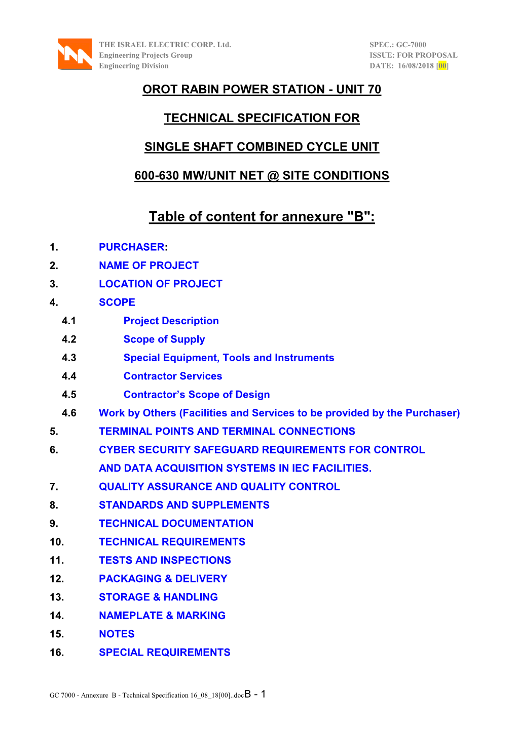 GC 7000 - Annexure B - Technical Specification 16 08 18[00]..Docb - 1