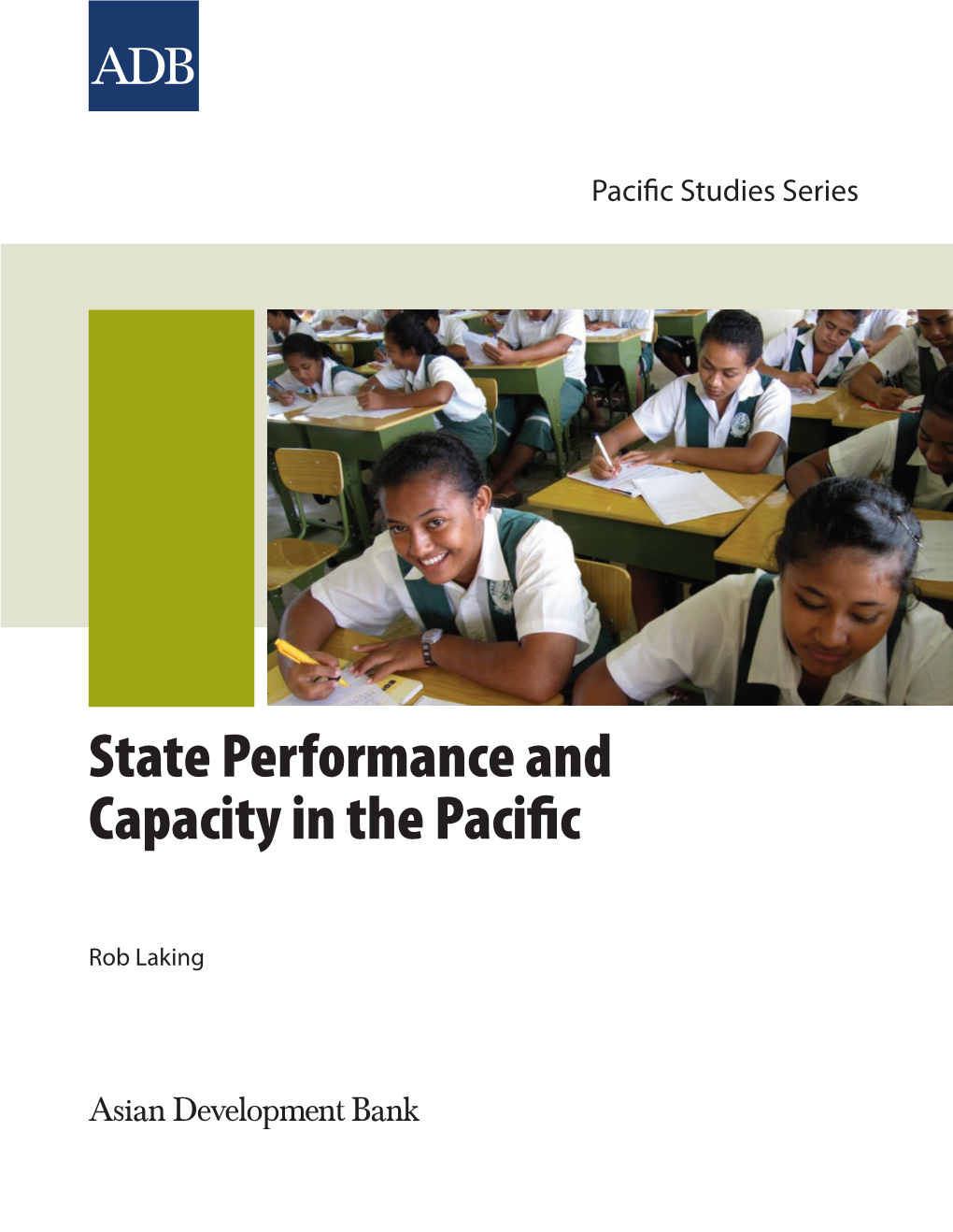 State Performance and Capacity in the Pacific