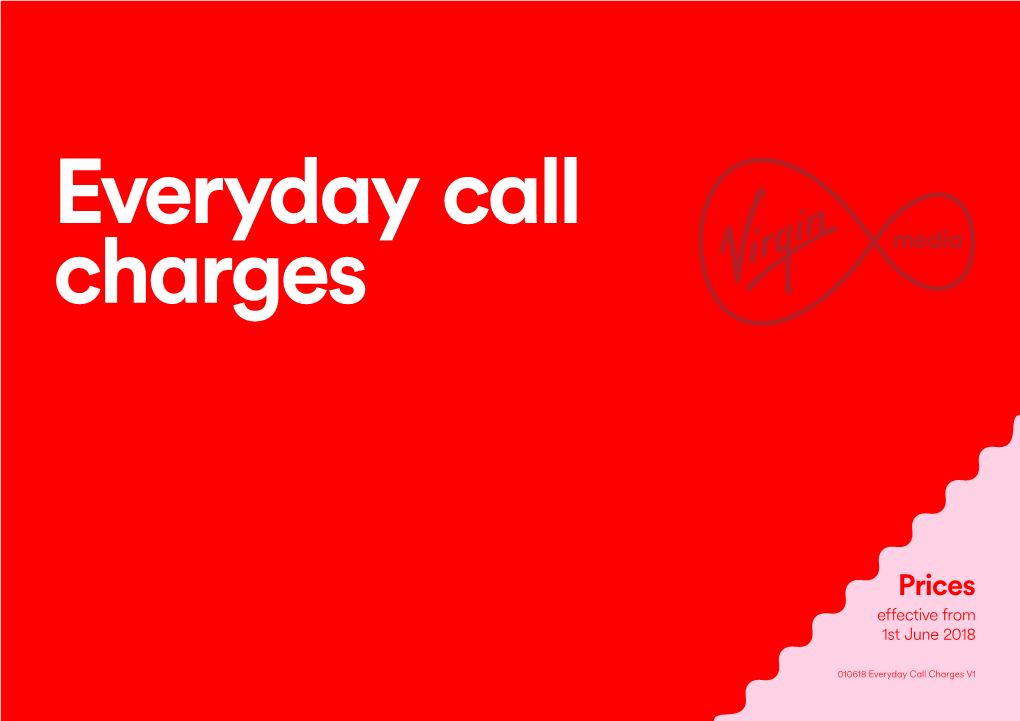 Everyday Call Charges