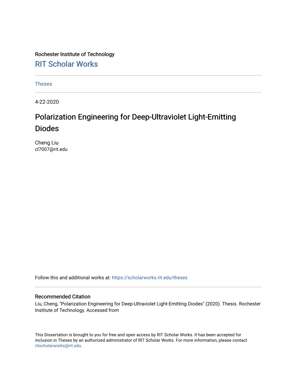 Polarization Engineering for Deep-Ultraviolet Light-Emitting Diodes