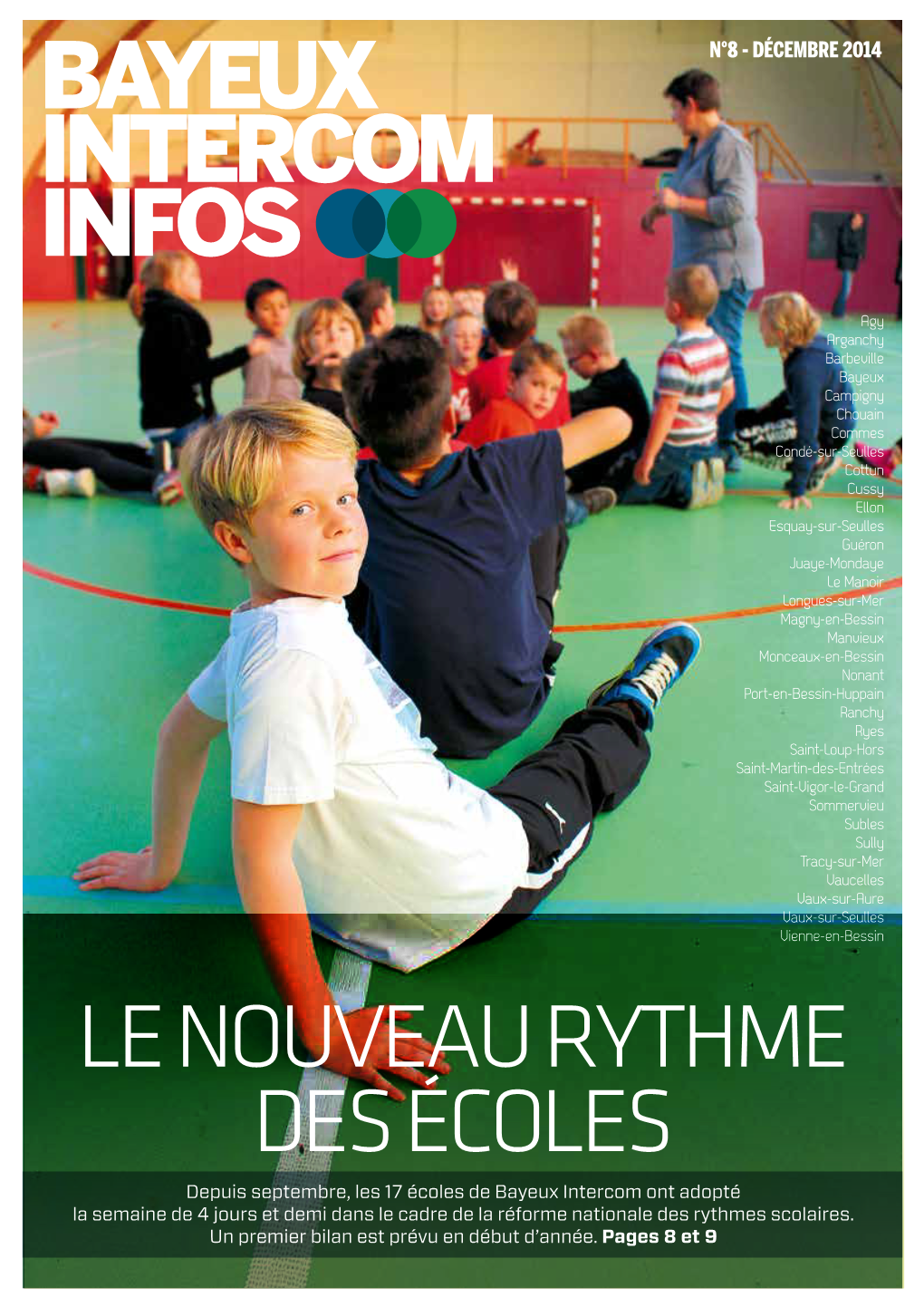 Bayeux Intercom Infos Le Nouveau Rythme Des Écoles