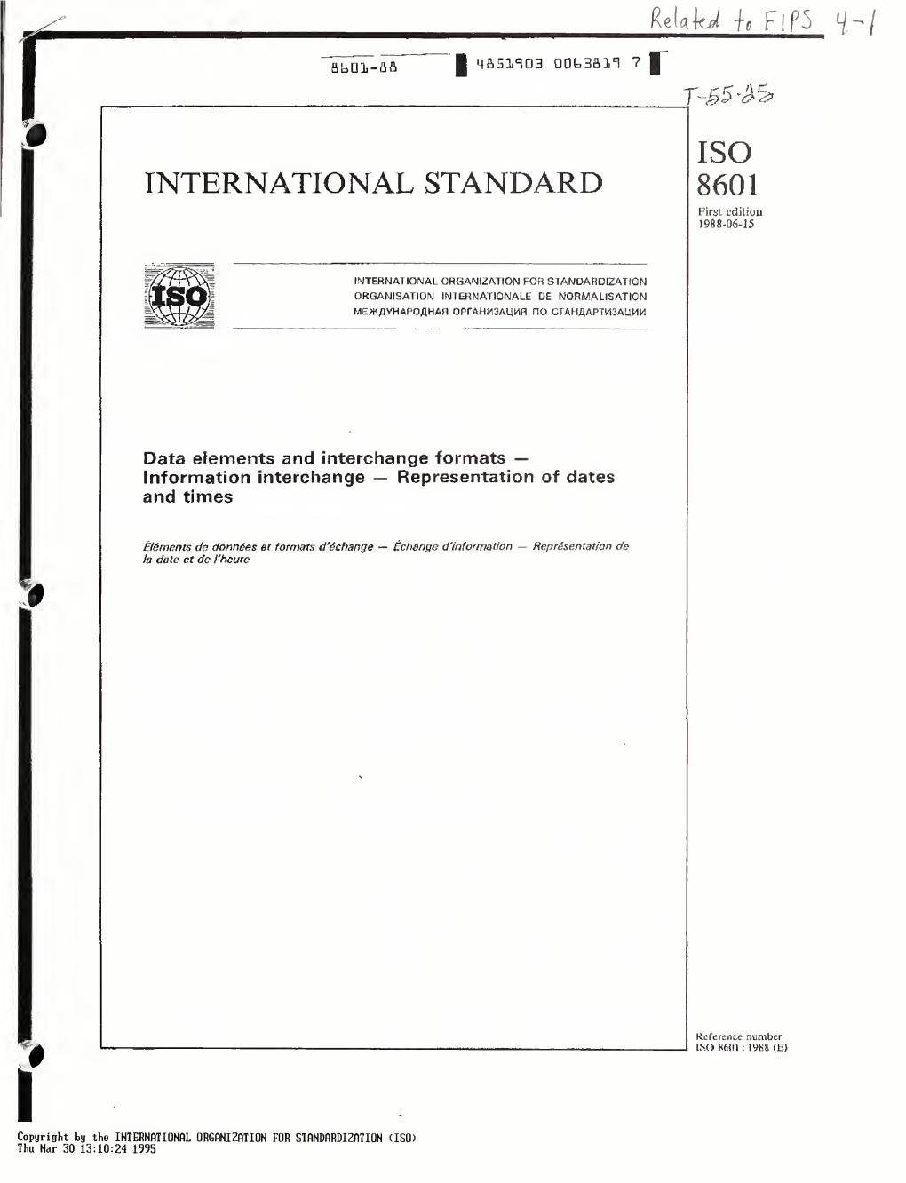 Federal Information Processing Standards