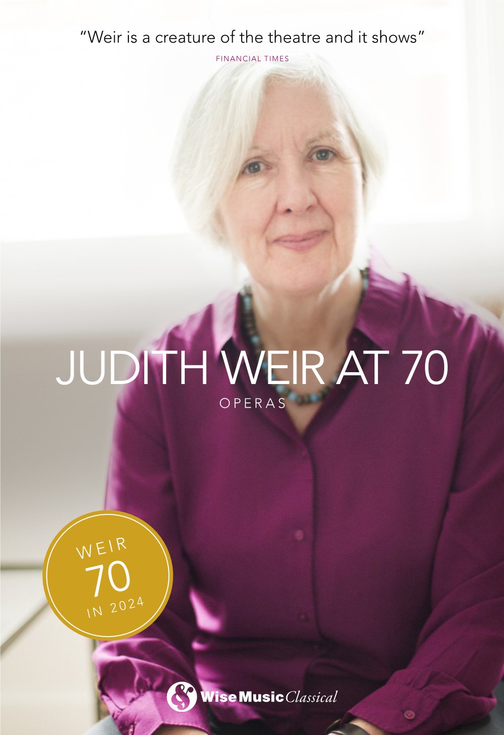 Judith Weir at 70 Operas