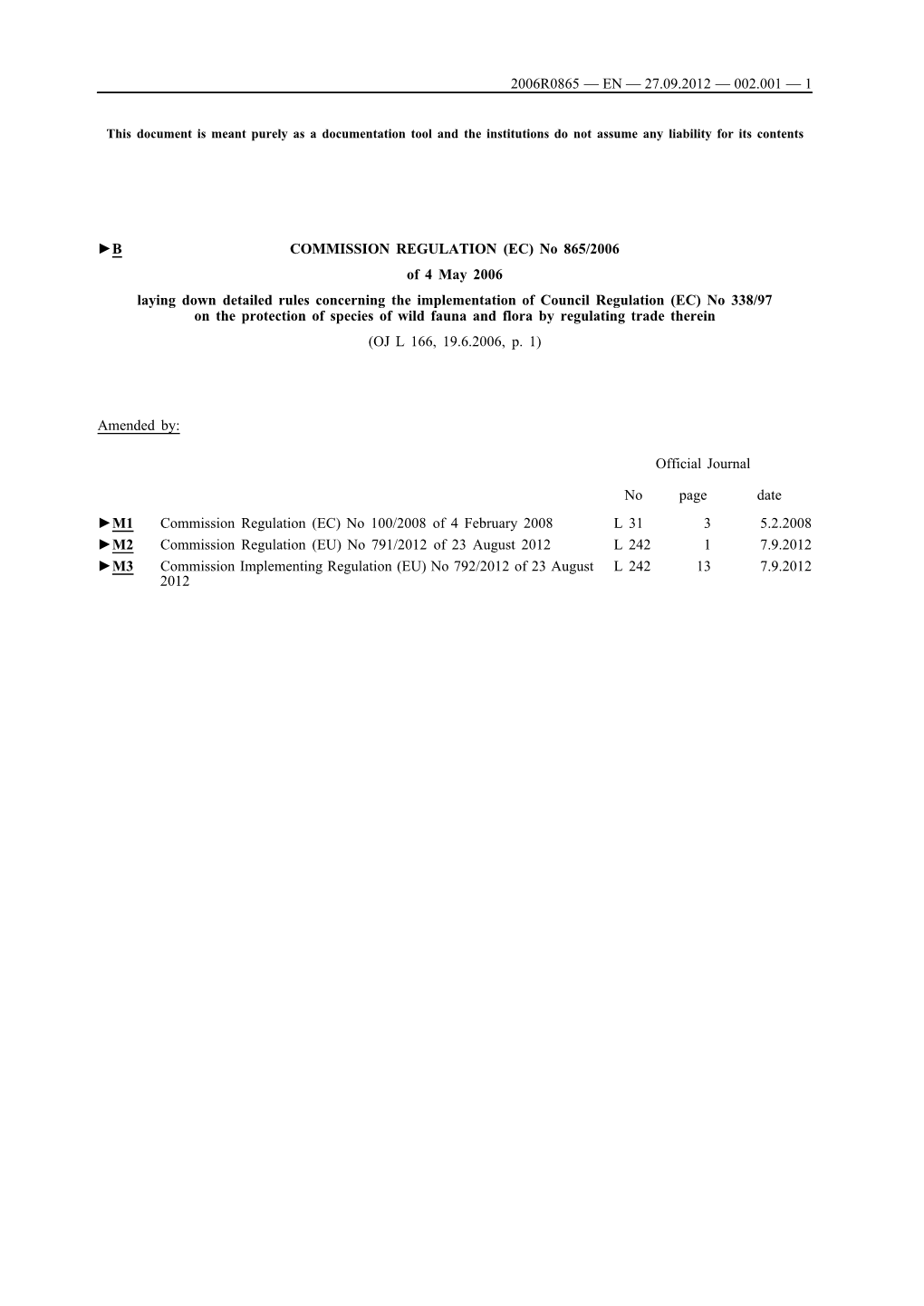 Commission Regulation (EC)