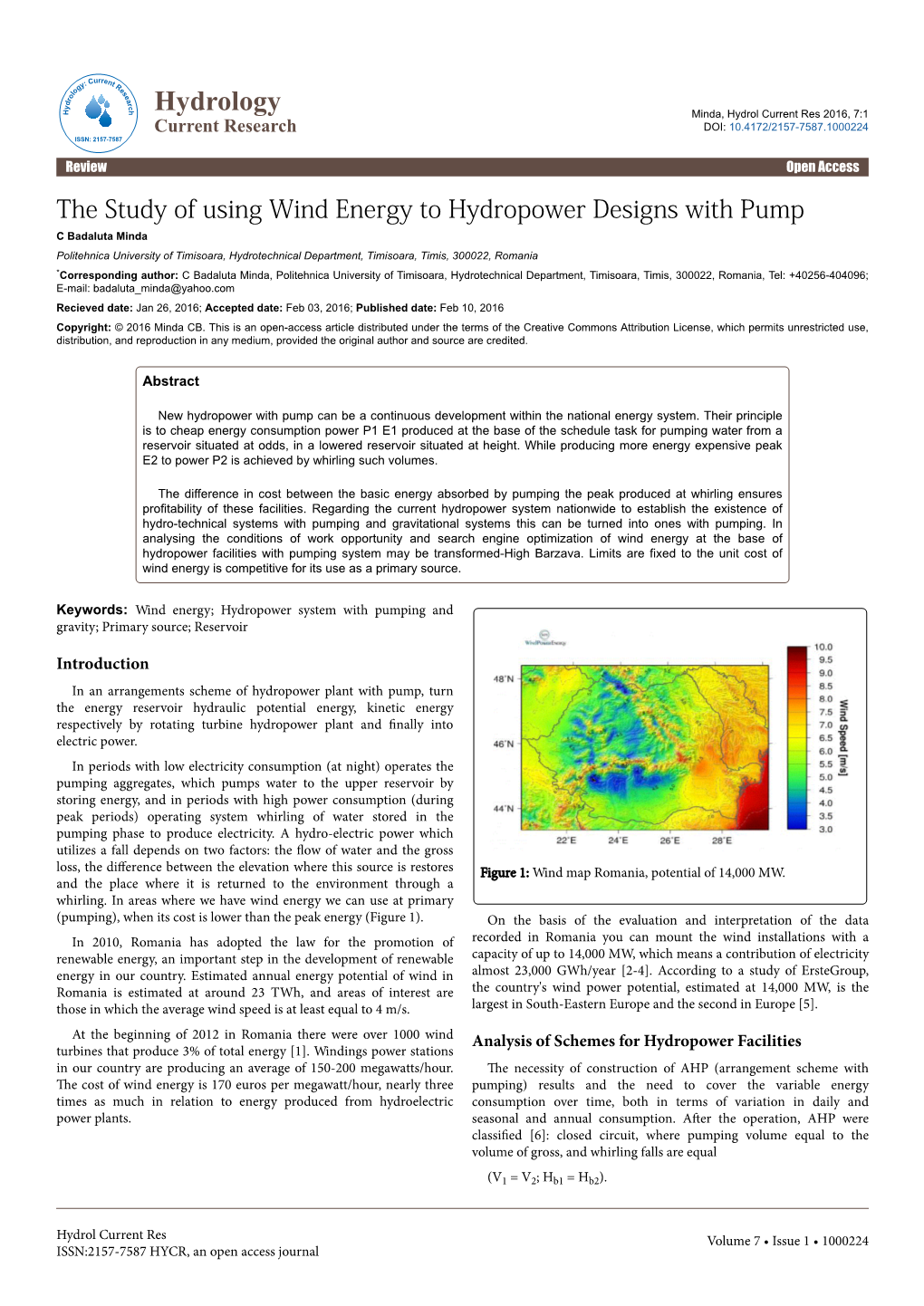 The Study of Using Wind Energy to Hydropower Designs with Pump