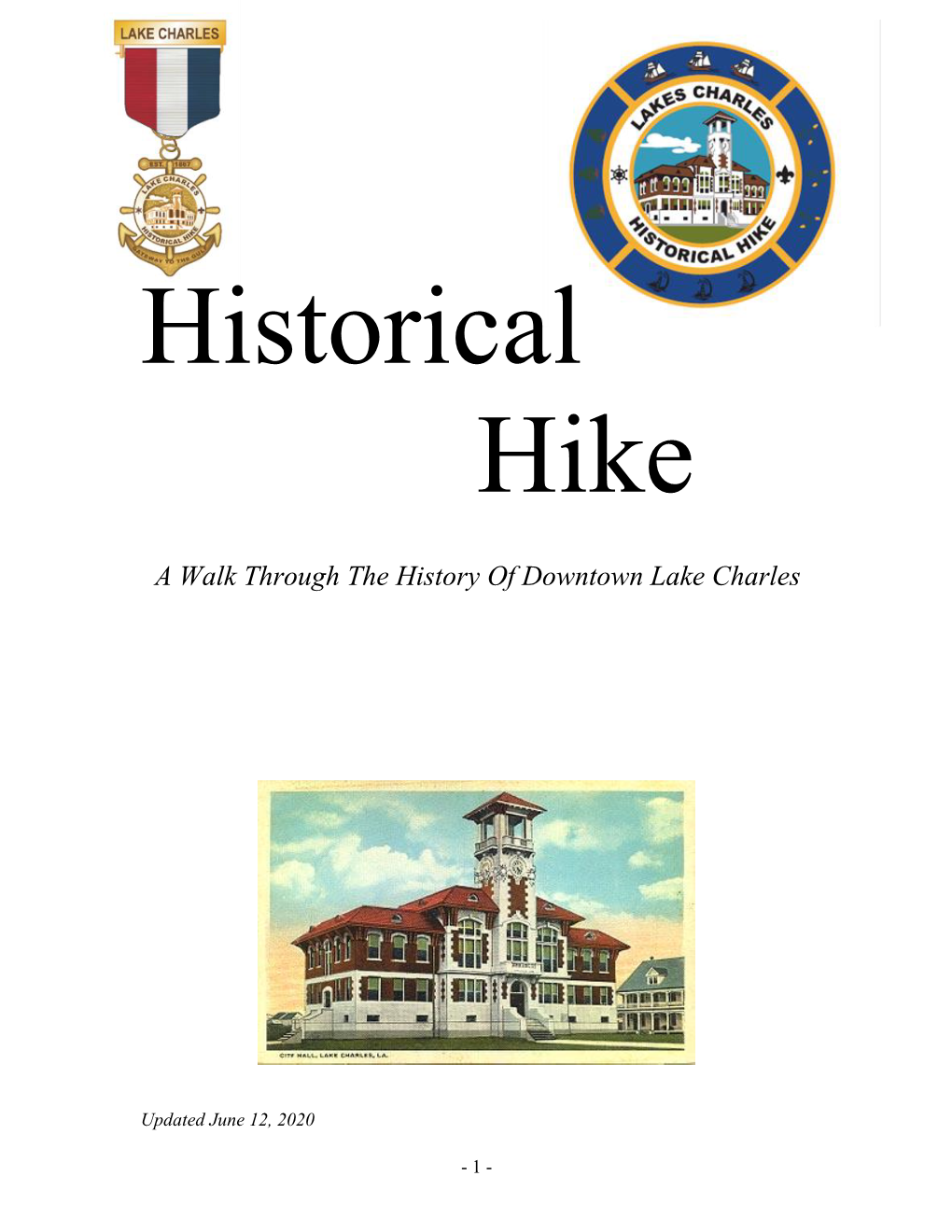 A Walk Through the History of Downtown Lake Charles