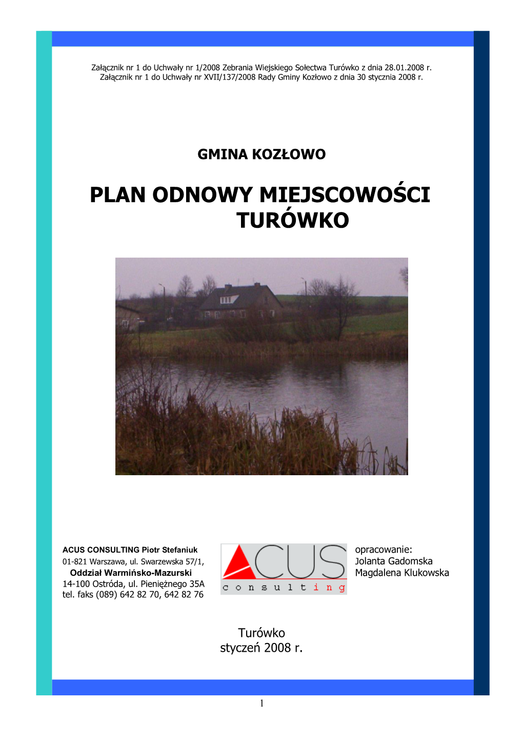 Plan Odnowy Miejscowości Lewałd Wielki – Gmina