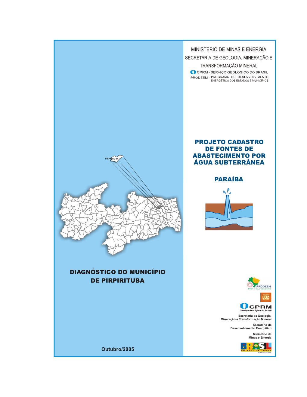 Diagnóstico Do Município De Pirpirituba Paraíba Projeto