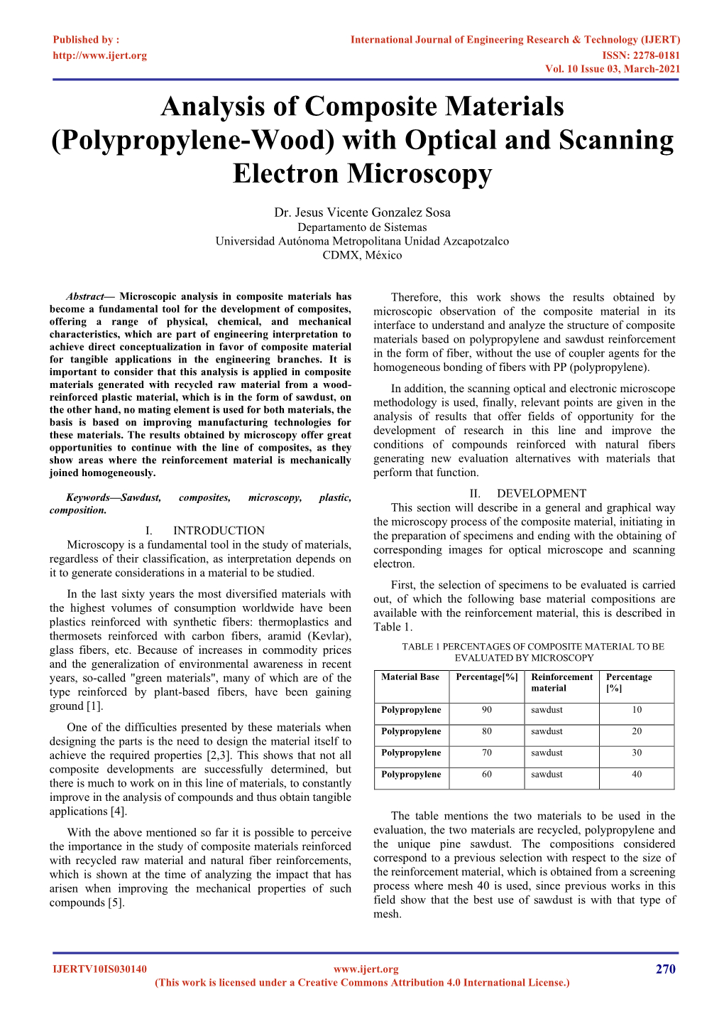 With Optical and Scanning Electron Microscopy