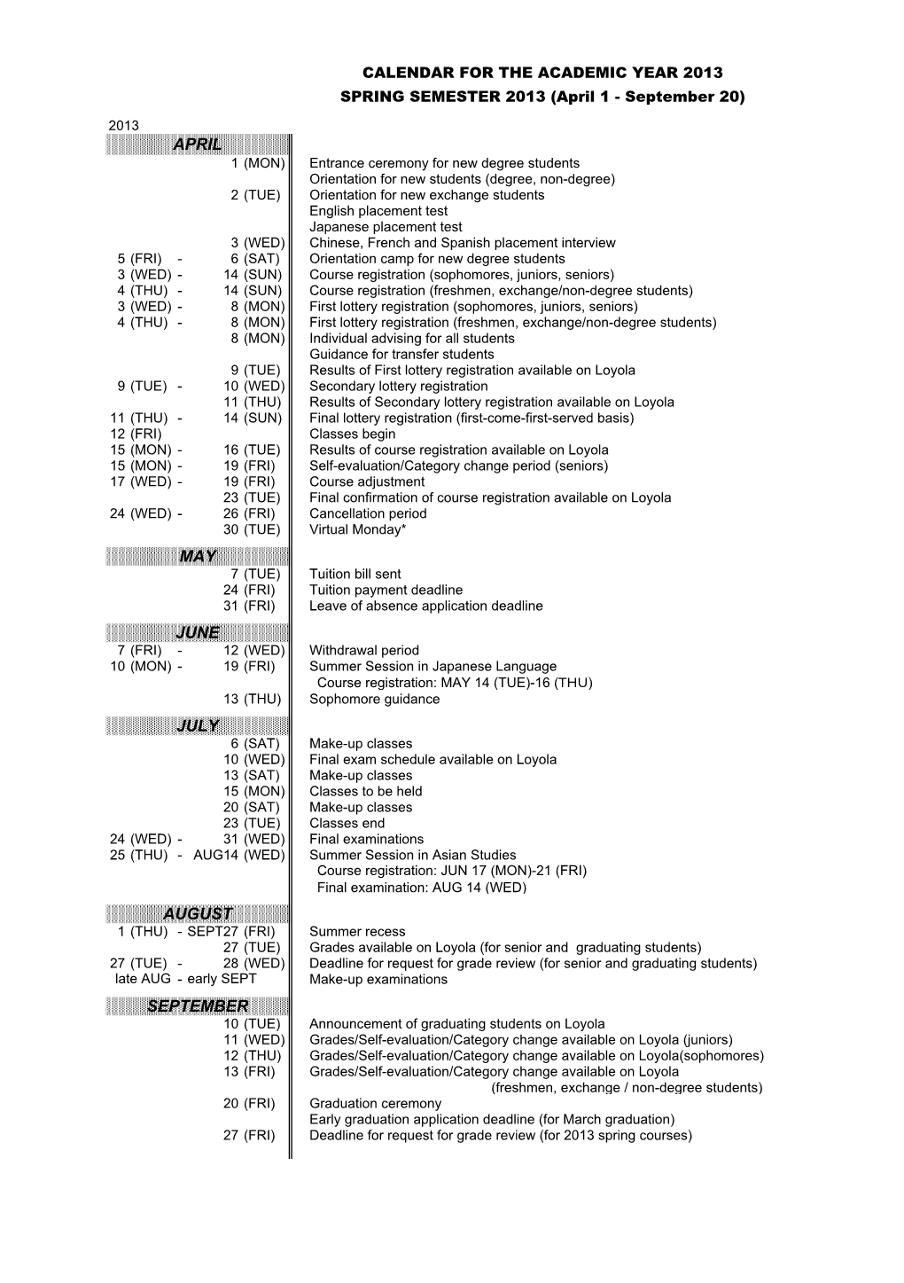 Bulletin of Information 2013-14(3.43