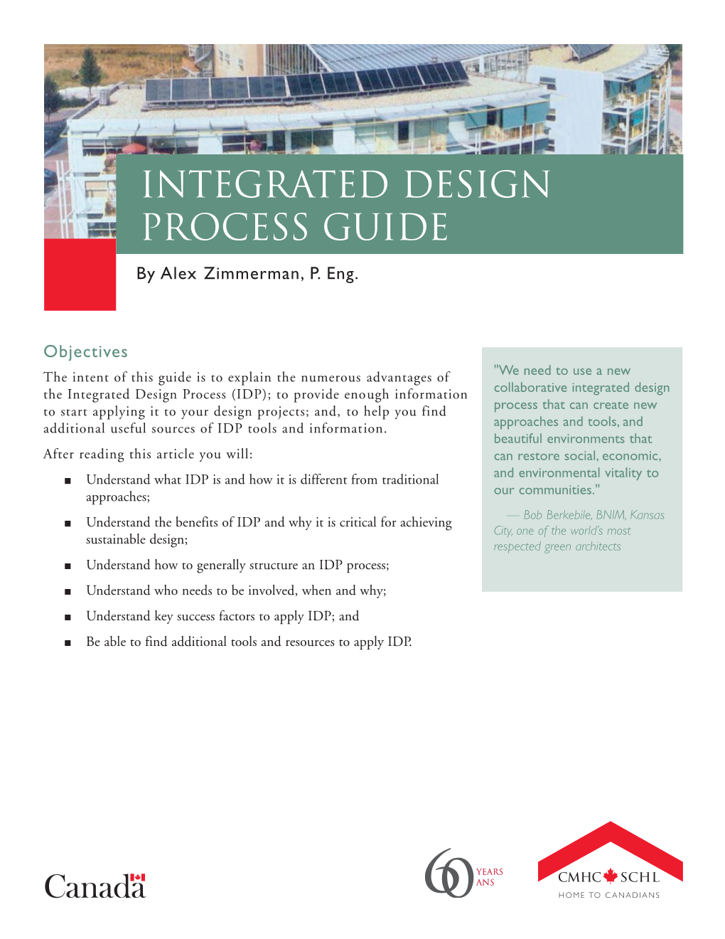 Integrated Design Process Guide