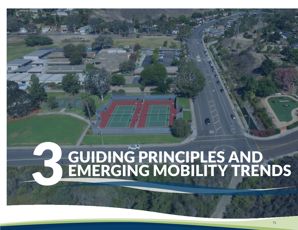 Guiding Principles and Emerging Mobility Trends Carlsbad Sustainable Mobility Plan - Draft