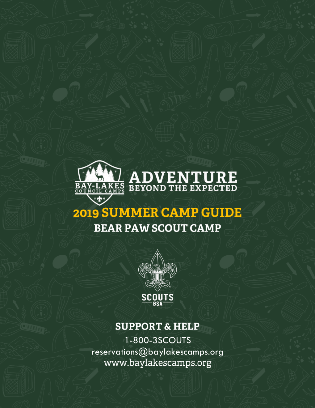 Program at Bear Paw Scout Camp