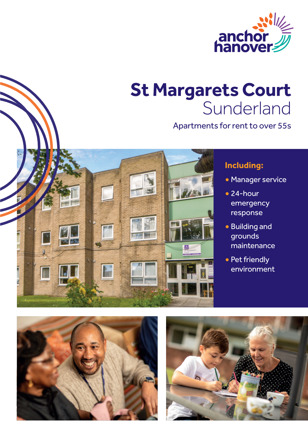 St Margarets Court Sunderland Apartments for Rent to Over 55S