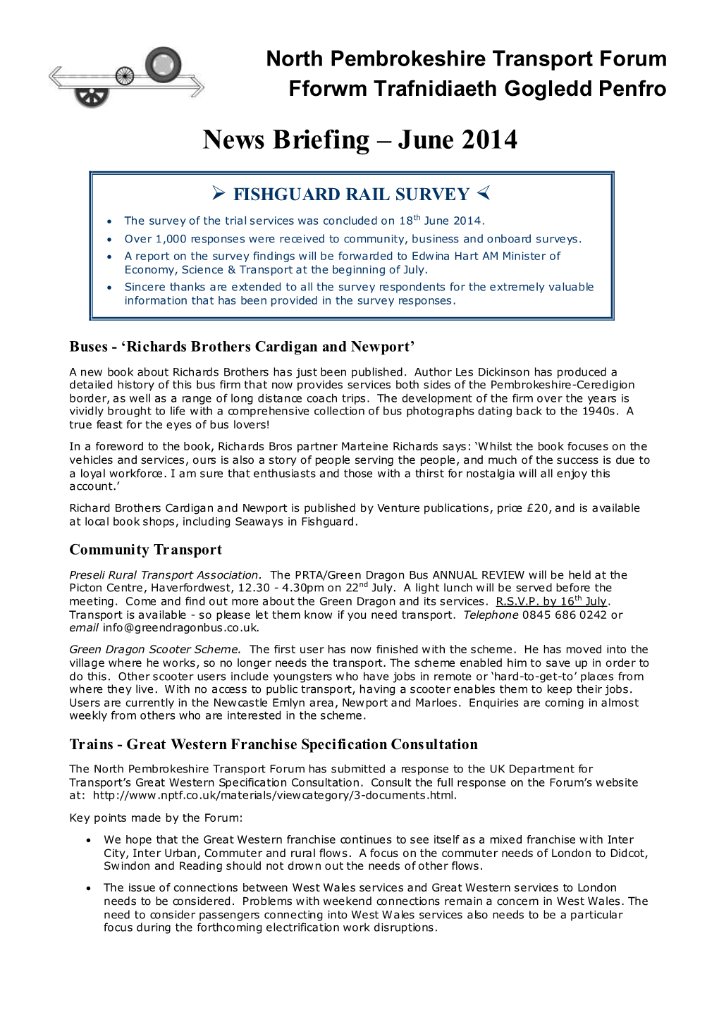 News Briefing Œ June 2014