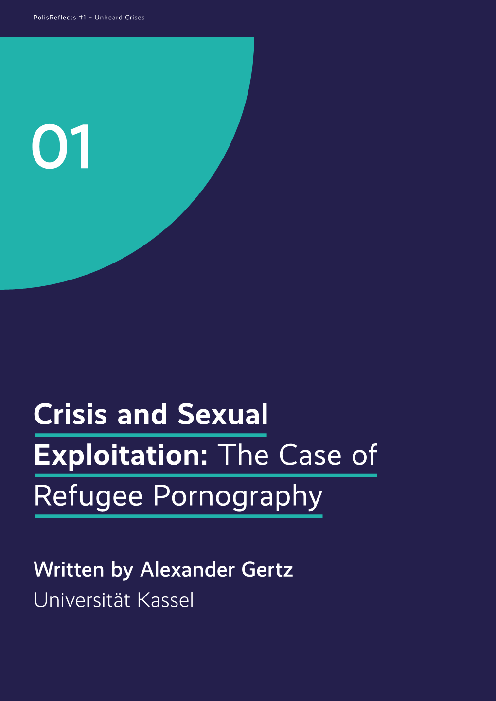 Crisis and Sexual Exploitation: the Case of Refugee Pornography