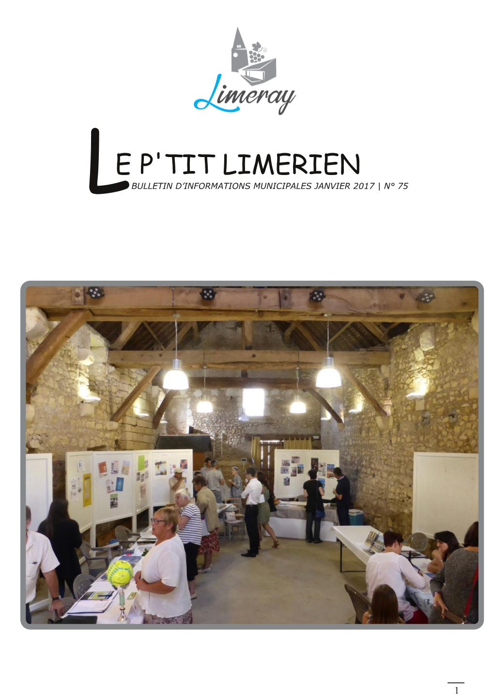 E P' Tit Limerien L Bulletin D’Informations Municipales Janvier 201 7 | N° 75