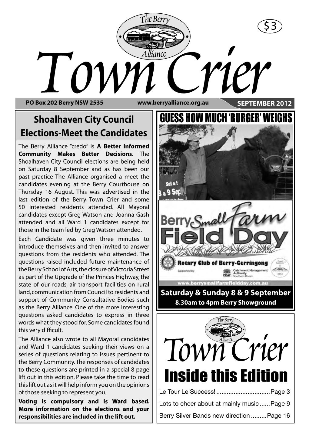 September Town Crier 2012.Indd