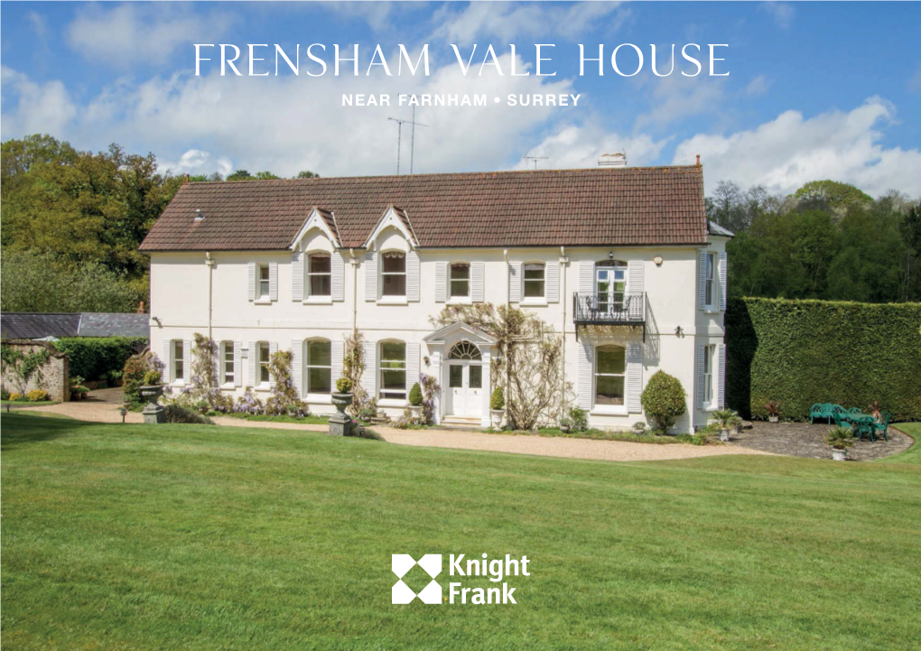 Frensham Vale House Near Farnham, Surrey