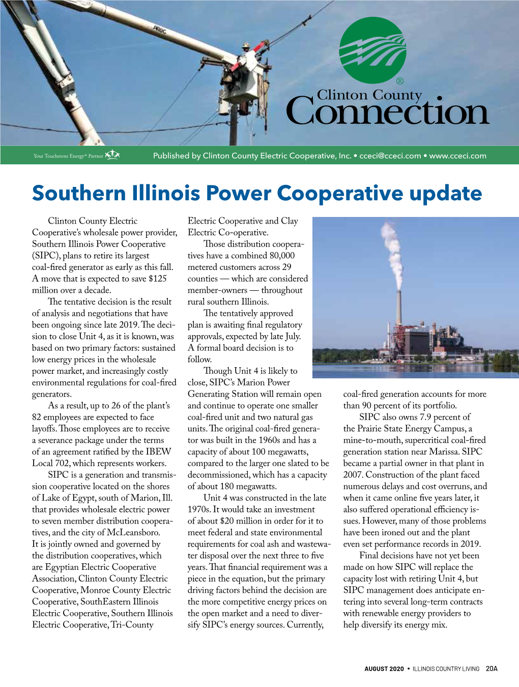 Southern Illinois Power Cooperative Update