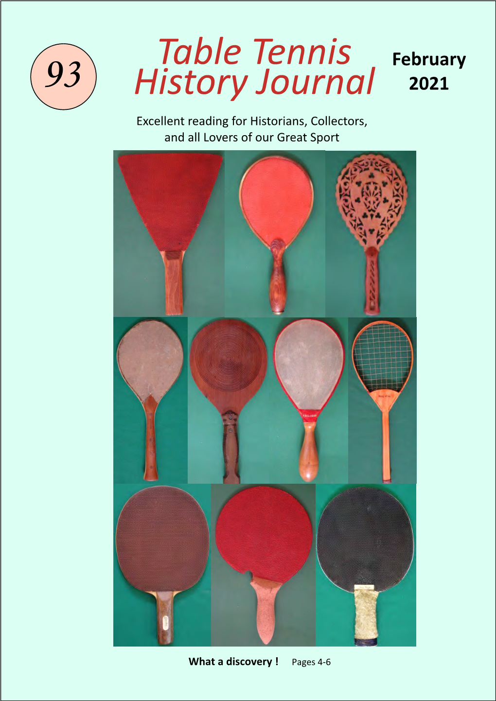 Table Tennis History Journal