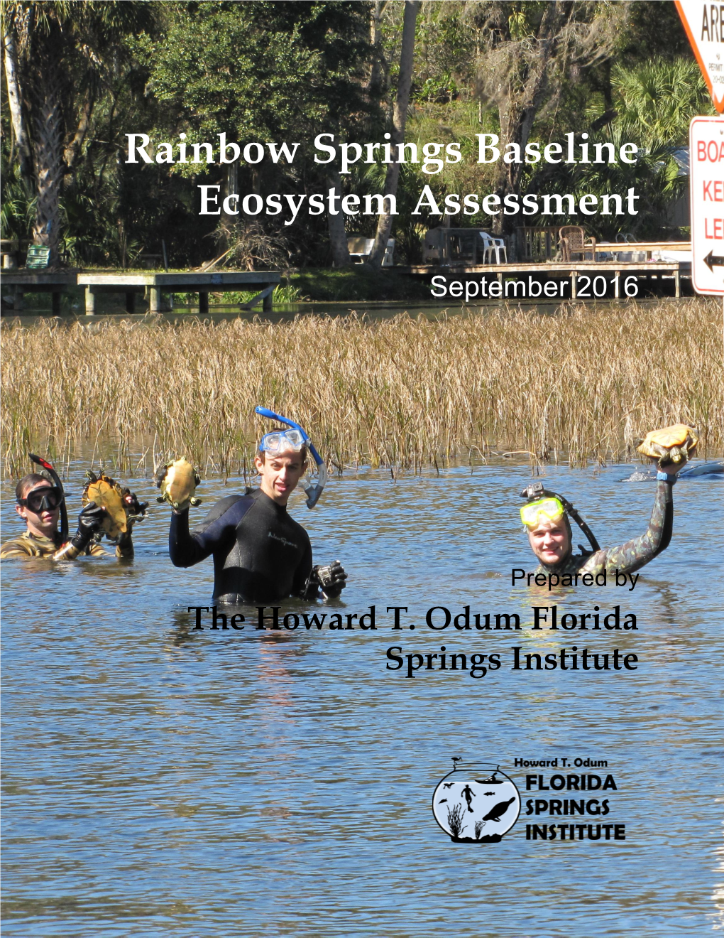 Rainbow Springs Baseline Ecosystem Assessment