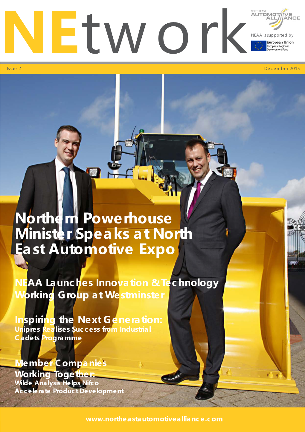 Northern Powerhouse Minister Speaks at North East Automotive Expo