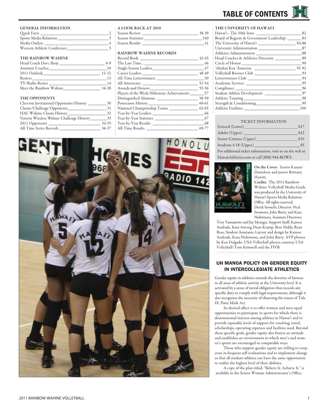 2011 WVB Media Guide 0822.Indd