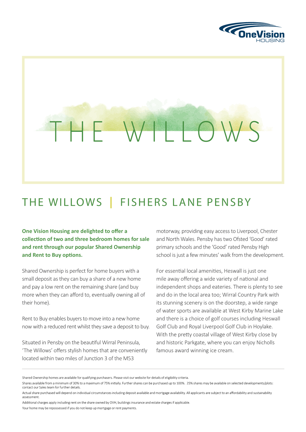 The Willows Fishers Lane Pensby