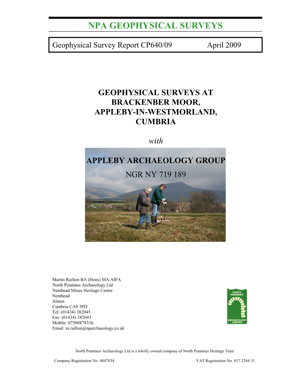 Npa Geophysical Surveys