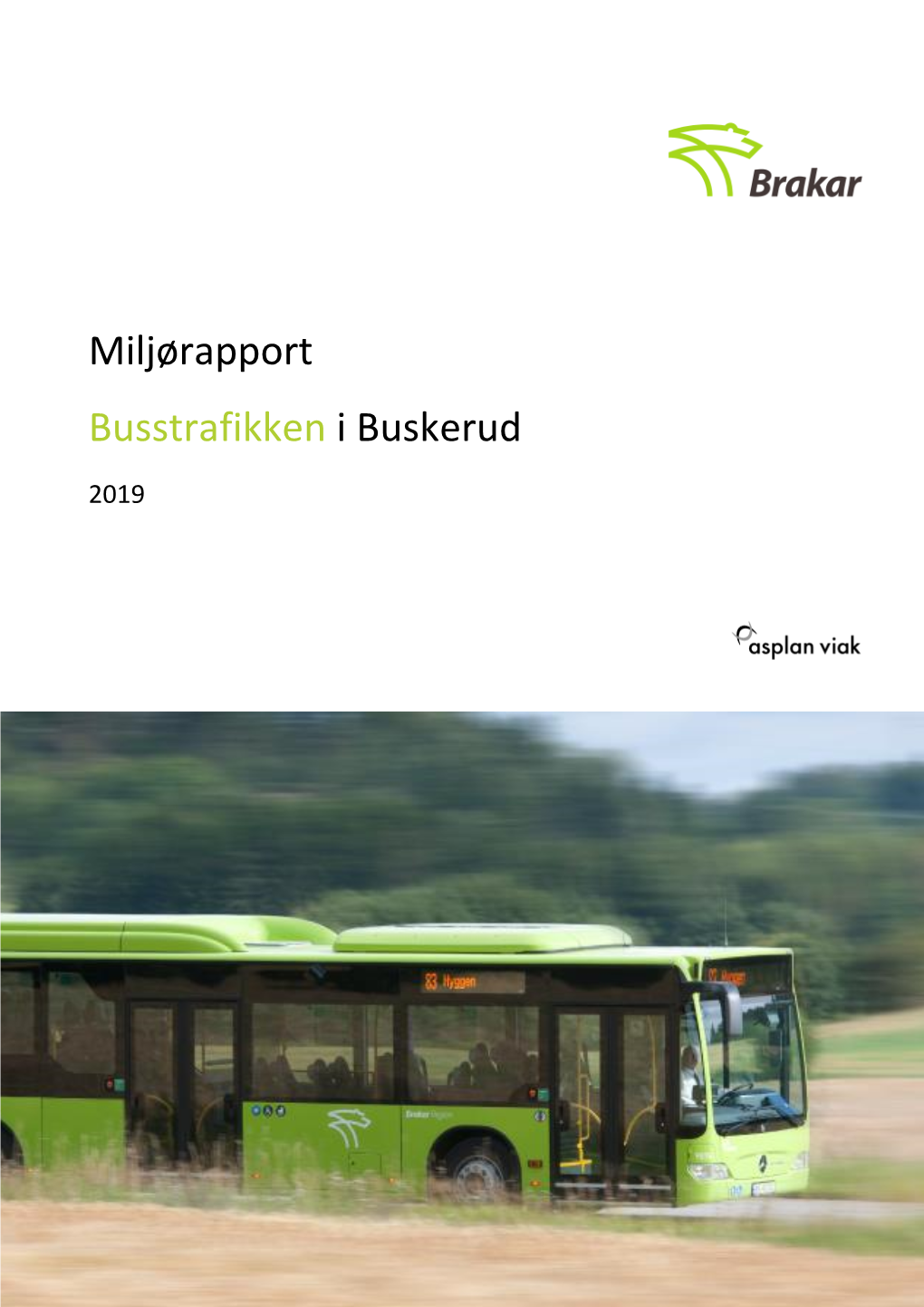 Miljørapport Busstrafikken I Buskerud