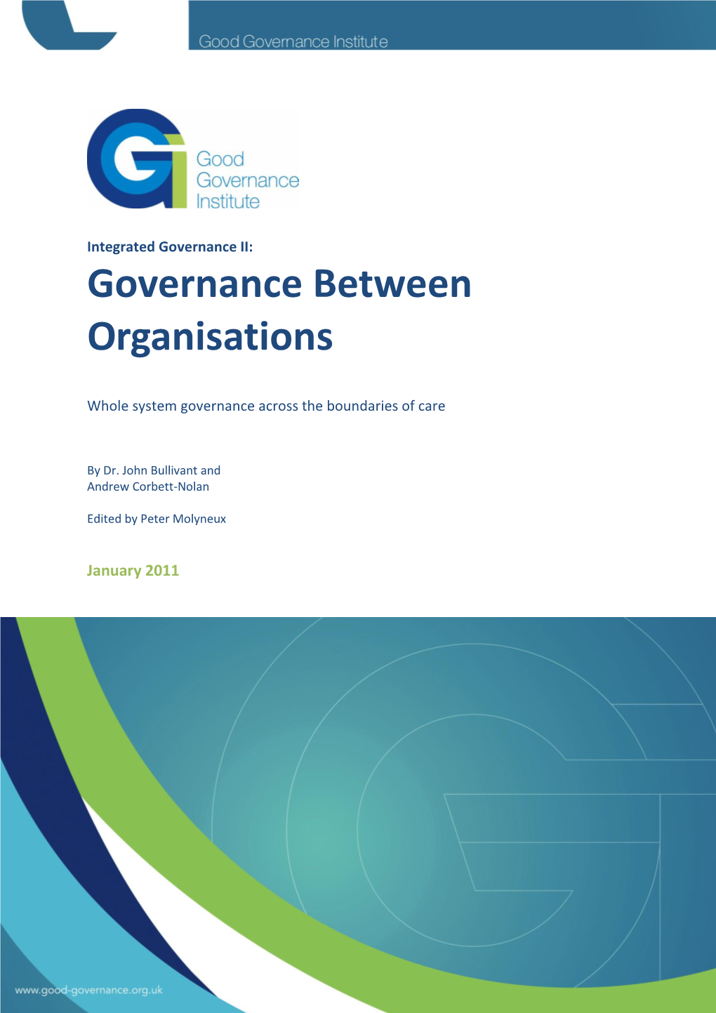 Governance Between Organisations