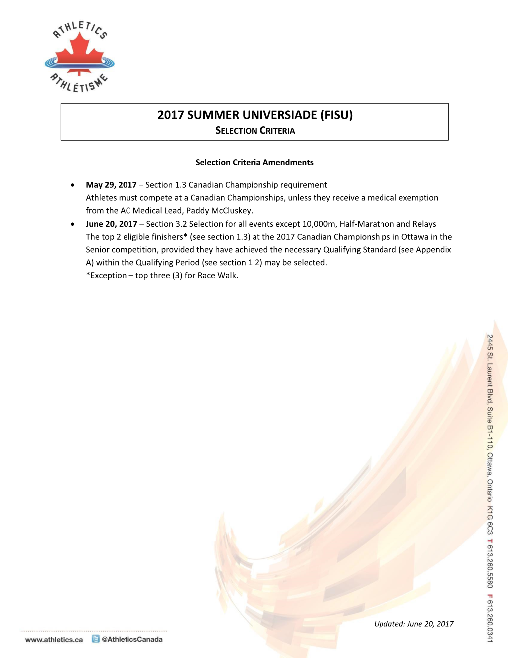 2017 Summer Universiade (Fisu)
