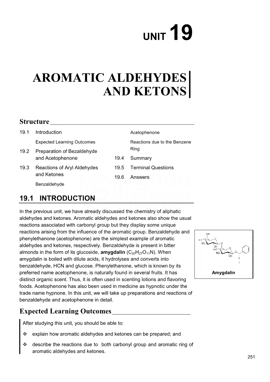 Aromatic Aldehydes and Ketons