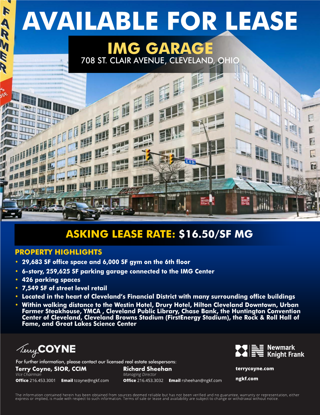 Available for Lease Img Garage 708 St