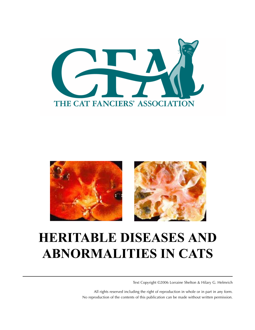 Heritable Diseases and Abnormalities in Cats