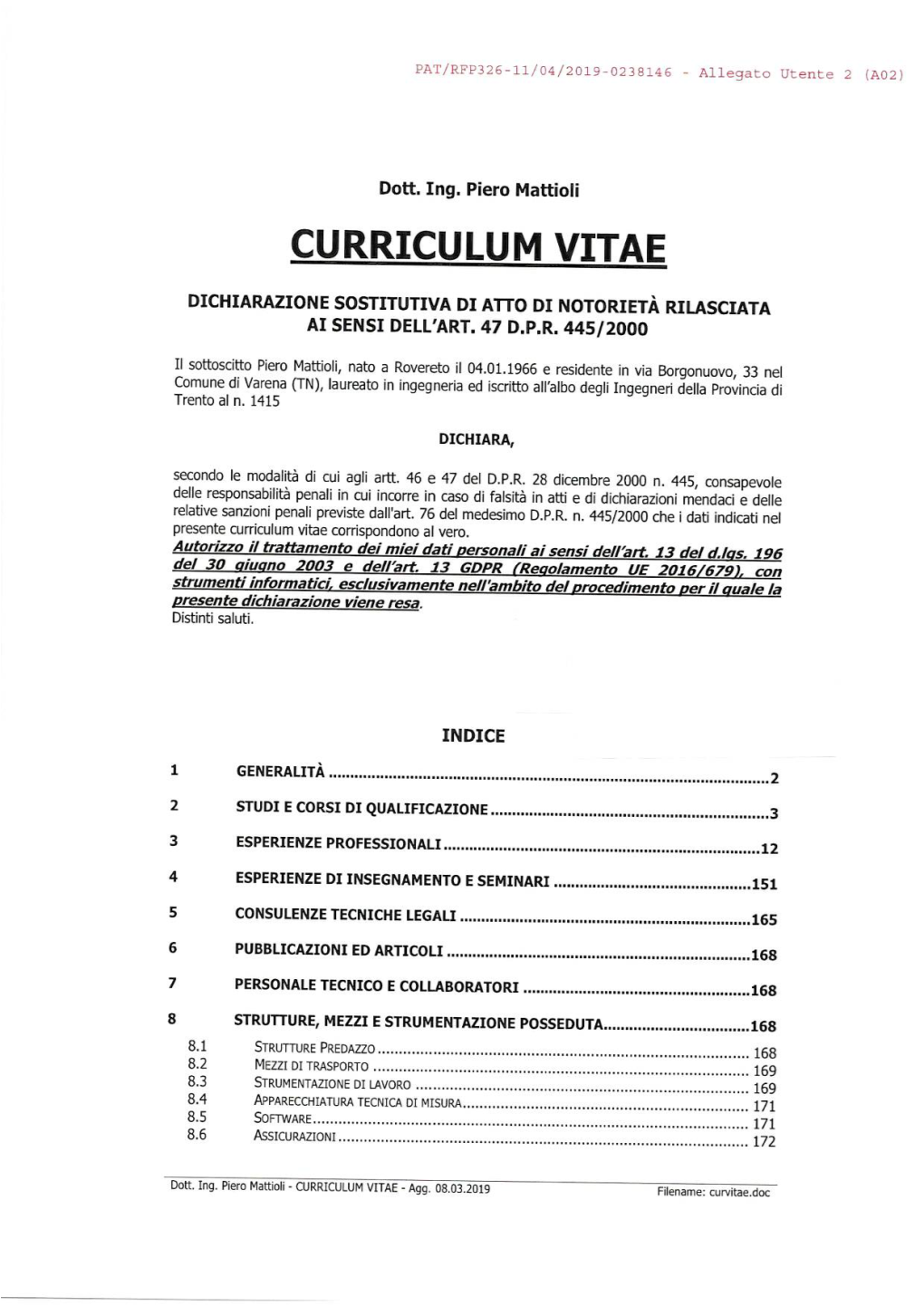 CURRICULUM VITAE - Agg