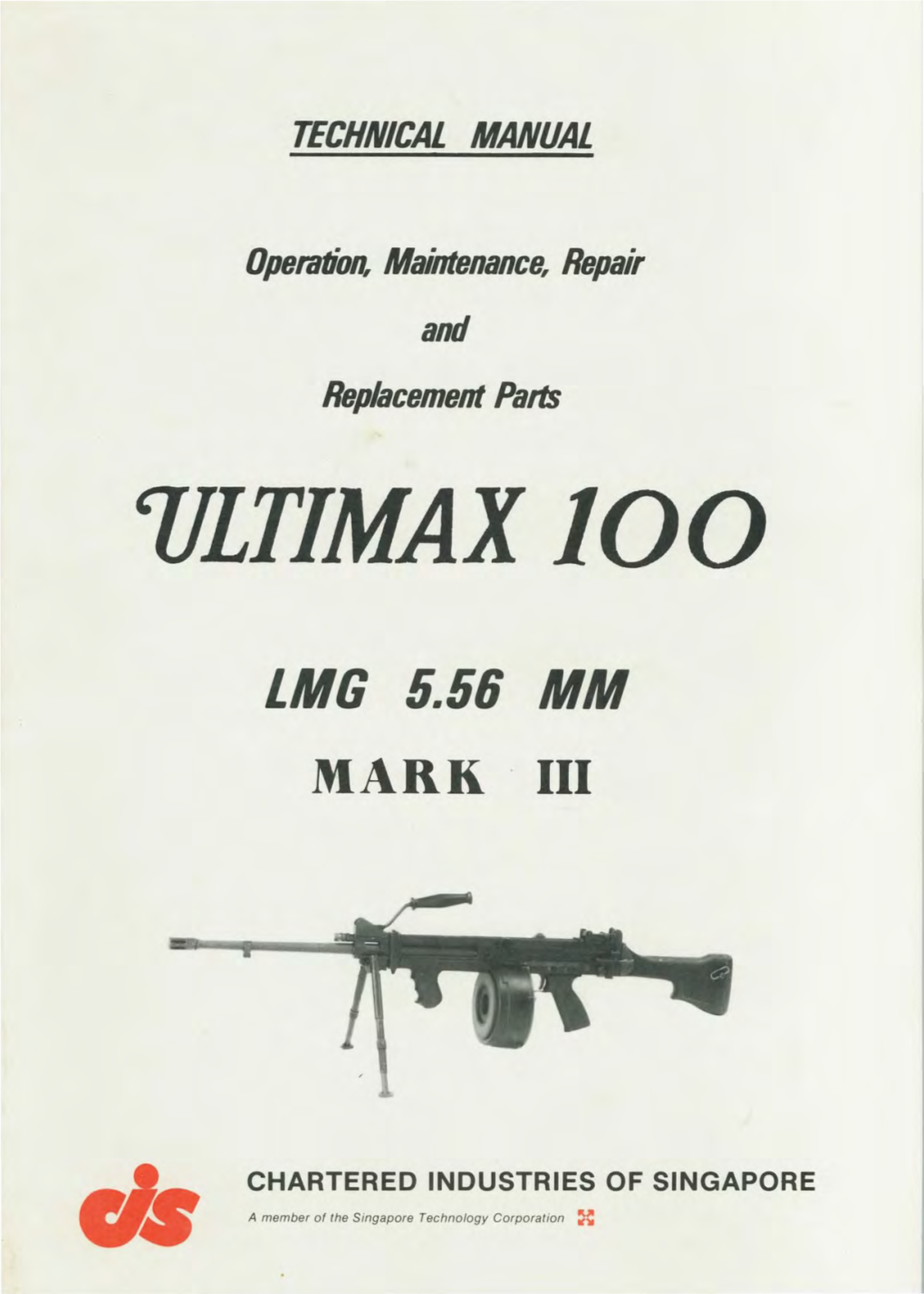 Ultimax 100 Mkiii Manual