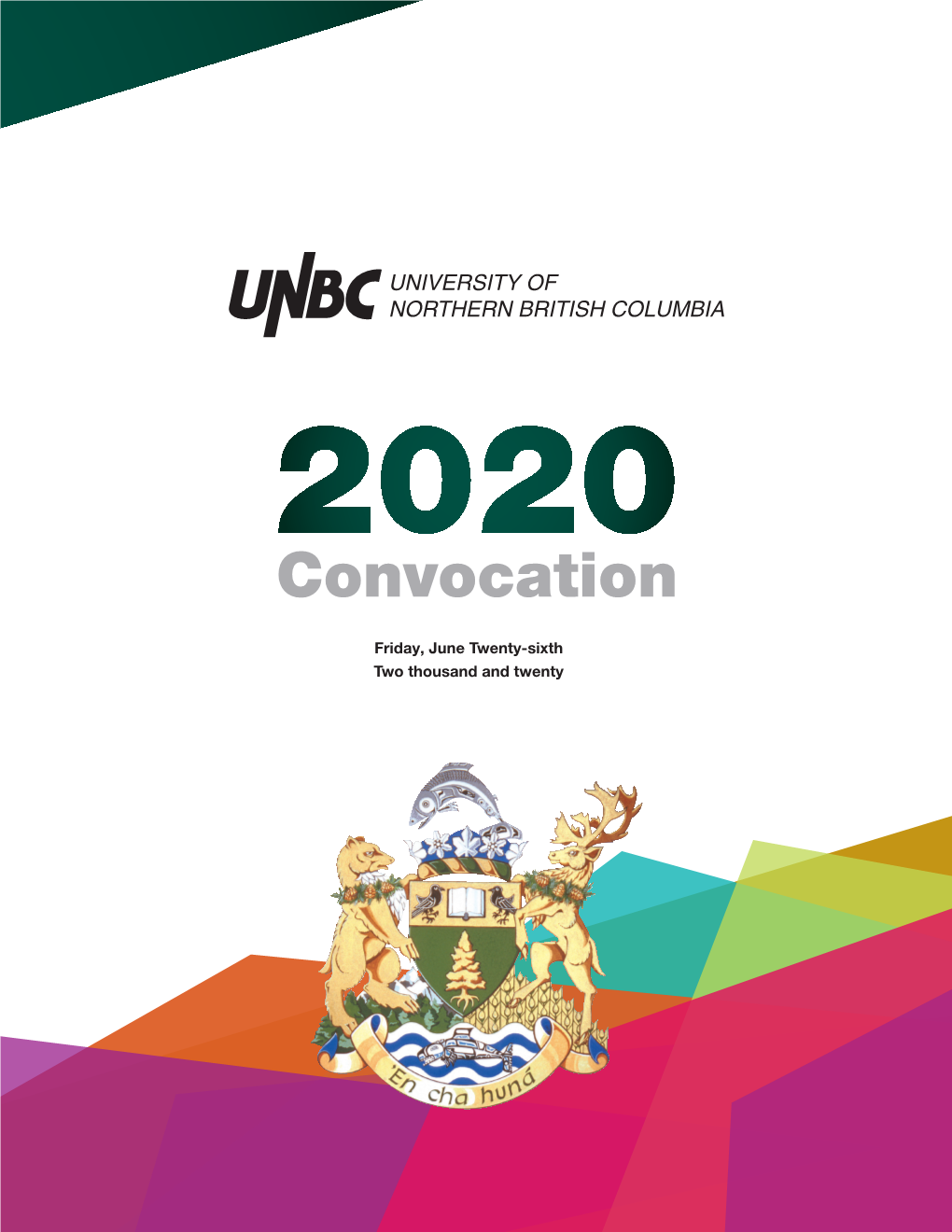 Virtual Convocation Program 2020