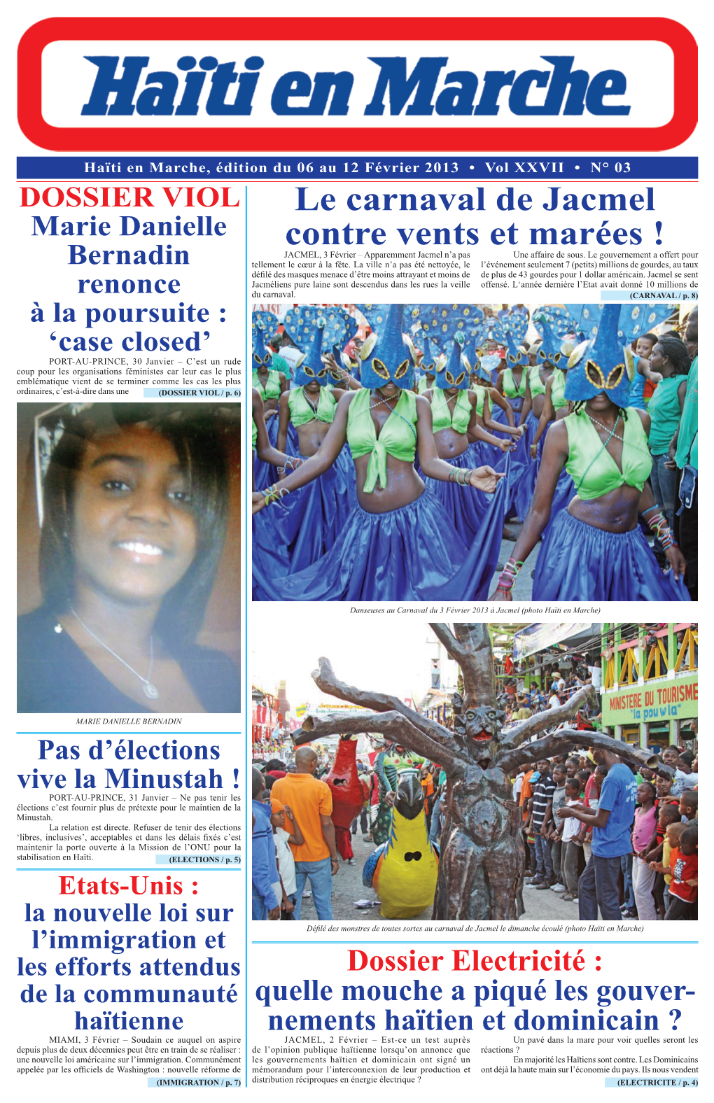 Le Carnaval De Jacmel Contre Vents Et Marées ! (CARNAVAL